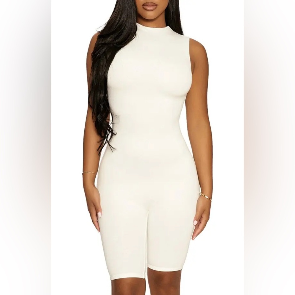 Naked Wardrobe Sleeveless Romper